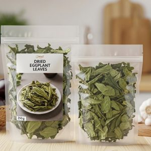 Feuilles d’aubergine séchées 250 g :