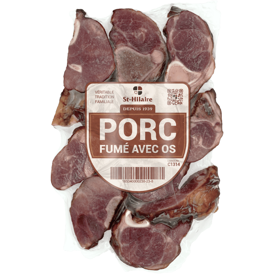 Porc fumé – 100g