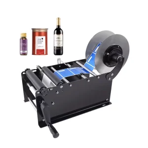 Machine manuelle d’étiquetage des bouteilles