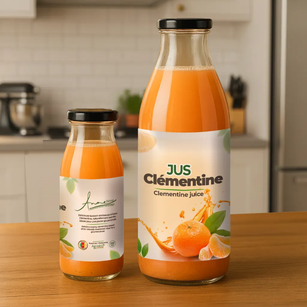 Jus de Clémentines Naturel – 330 ml / 1 Litre
