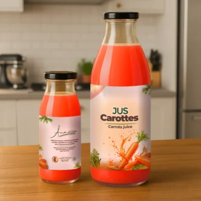 Jus de Carotte Naturel – 330 ml / 1 Litre