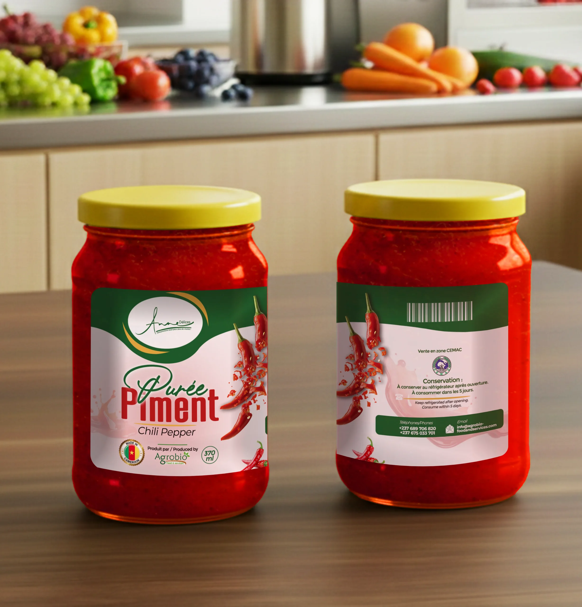 Purée de Piment – 370 ml