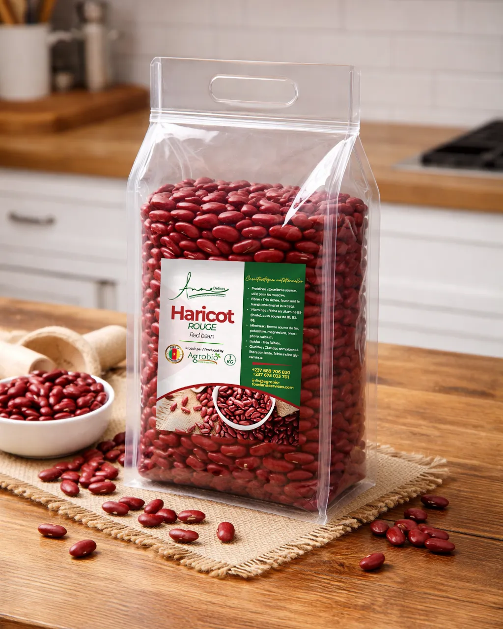 Haricot rouge gros grains – (1kg à 5kg)