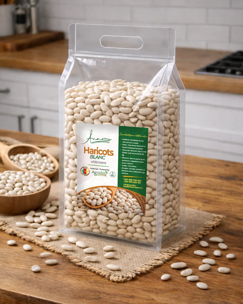 Haricot blanc – (1kg à 5kg)