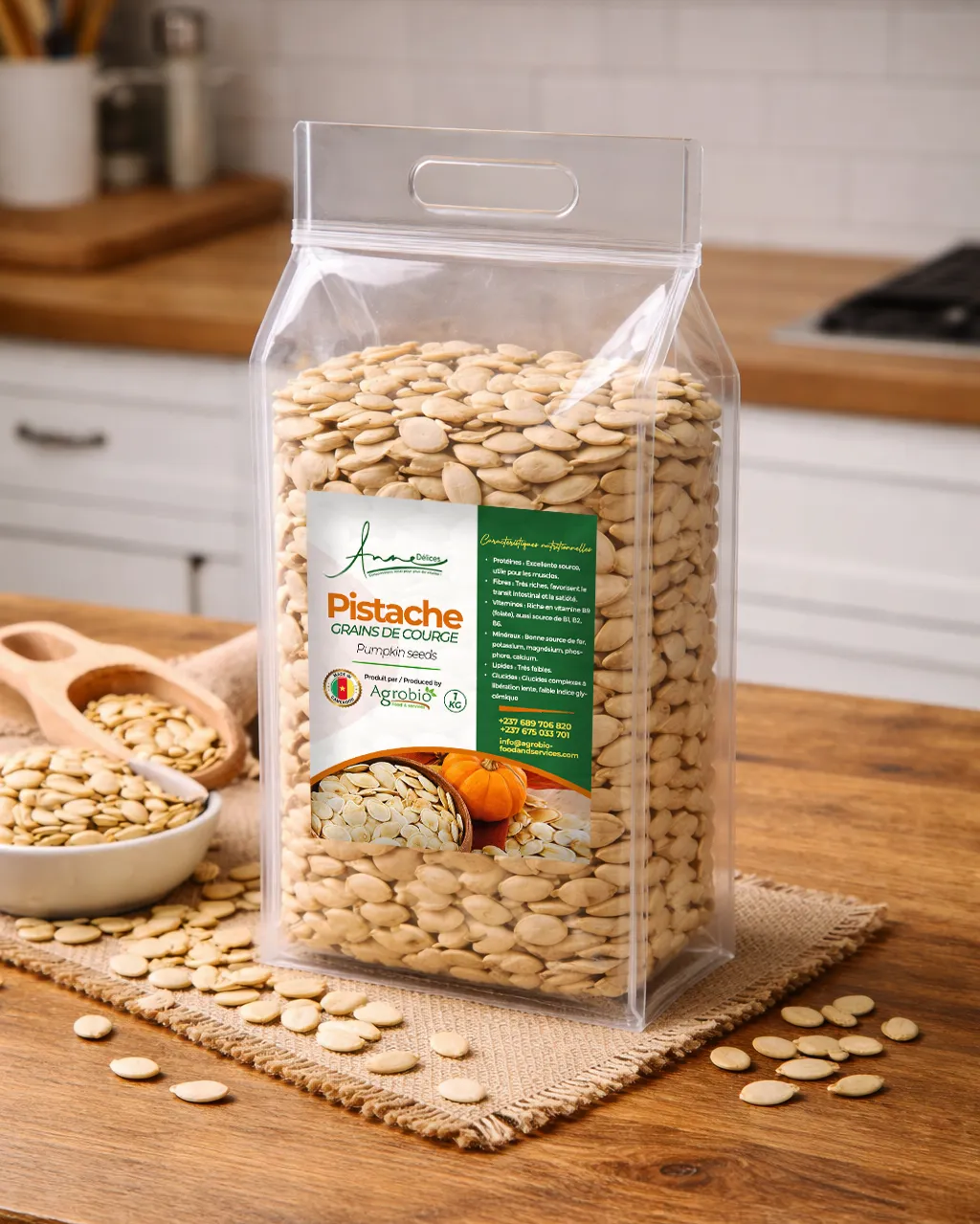 Graine de courge (Pistache) – (1kg à 5kg)