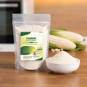 Farine de Maïs Blanc – Qualité Premium (1kg à 5kg)